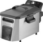 DELONGHI PremiumFry F44510.CZ Fritteuse 3200 Watt Edelstahl/Schwarz