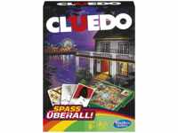 HASBRO GAMING Cluedo Kompakt Gesellschaftsspiel Mehrfarbig