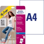 AVERY ZWECKFORM MD1001 Textil-Folien 210 x 297 mm A4 Inhalt: 5 Bogen