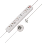 BRENNENSTUHL Eco-Line Comfort Switch Plus Steckdosenleiste, 1,5 m