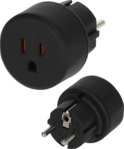 BRENNENSTUHL USA, Japan, Schutzkontakt Reisestecker