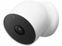 GOOGLE GA01317-DE, GOOGLE Nest Cam (Outdoor oder Indoor, mit Akku), IP Kamera Schnee