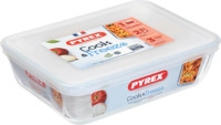 PYREX COOK & FREEZE RECHTECKIG MIT DECKEL 22X17X6CM 1.5 L Aufbewahrungsbox