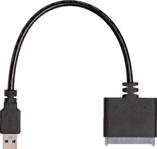 SANDISK SSD Notebook Upgrade Kit USB 3.0 auf SATA Kabel, extern, Schwarz