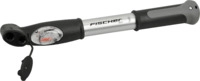 FISCHER Fischer 85573 MINI-PUMPE ALU DOPPELHUB DUOKOPF SILBER Minipumpe
