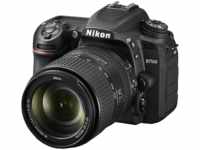 NIKON D7500 Kit Spiegelreflexkamera, 20,9 Megapixel, 4K, 18-300 mm Objektiv (VR, ED,