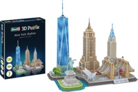 REVELL New Yorker Skyline 3D Puzzle, Mehrfarbig