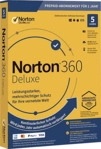 Norton 360 Deluxe - 1 Benutzer 5 Ger&auml;te Jahres Abo 50GB Cloud-Speicher (PC, iOS,