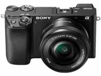 SONY Alpha 6100 Kit (ILCE-6100L) Systemkamera mit Objektiv 16-50 mm, 7,6 cm Display