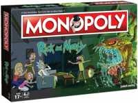 WINNING MOVES MONOPOLY - Rick and Morty Brettspiel Mehrfarbig