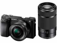 SONY Alpha 6100 Doublezoom Kit (ILCE-6100Y) Systemkamera mit Objektiv 16-50 mm,
