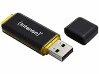 INTENSO 3.1 HIGH SPEED USB-Stick, 64 GB, 250 MB/s, Schwarz/Gelb
