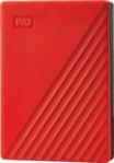 WD _My Passport Festplatte, 4 TB HDD, 2,5 Zoll, extern, Rot