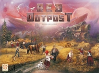 LIFESTYLE BOARDGAMES Red Outpost Gesellschaftsspiel Mehrfarbig
