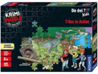 KOSMOS Krimi-Puzzle: Die drei ??? Kids - T-Rex in Action Gesellschaftsspiel