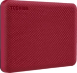 TOSHIBA Canvio Advance Festplatte, 1 TB HDD, 2,5 Zoll, extern, Rot