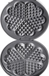 CLOER 1620 Waffeleisen Schwarz