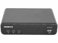 HUMAX HD FOX Satellitenreceiver (HDTV, PVR-Funktion=optional, DVB-S, DVB-S2, Schwarz)