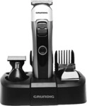GRUNDIG MGK 6841, Bodygroomer, Silber / Schwarz