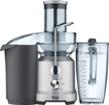 SAGE SJE430SIL2CEU1 The Nutri Juicer Cold Entsafter 1250 Watt, Silber/Transparent