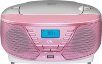 OK. ORC311 - PK Tragbarer Radiorecorder, Rosa