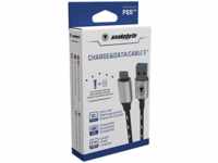 SNAKEBYTE PS5 USB Charge & Data: CABLE 5 (2m) Zubehör PS5, Schwarz/Weiß