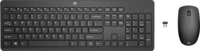 HP 230 Maus und -Tastatur, Set, kabellos, Schwarz