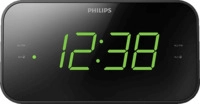 PHILIPS TAR 3306/12 Radiowecker, FM, Schwarz