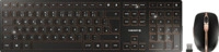 CHERRY DW 9100 SLIM, Tastatur & Maus Set, kabellos, Schwarz/Bronze