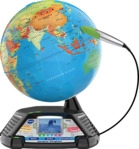 VTECH Interaktiver Videoglobus Videoglobus, Mehrfarbig