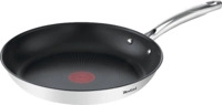 TEFAL G73204 Duetto+ Bratpfanne (Edelstahl, Beschichtung: Titanium, 24 cm)