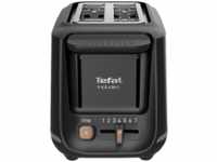 TEFAL TT5338 Includeo Toaster Schwarz (850 Watt, Schlitze: 2)