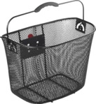 FISCHER 50376 Lenker-Korb, Schwarz