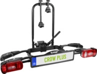 EUFAB Fahrradtr&auml;ger CROW PLUS 2/3 erweiterbar, Schwarz)