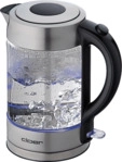 CLOER 4429 Glas Wasserkocher, Edelstahl/Transparent