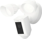 RING Floodlight Cam Wired Plus - White, &Uuml;berwachungskamera