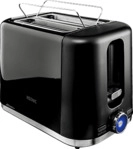 KOENIC KTO 2210 B Toaster Schwarz (870 Watt, Schlitze: 2)