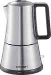CLOER 5928 Espressokocher Edelstahl/Schwarz