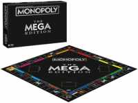 WINNING MOVES Monopoly - Black Mega Edition Gesellschaftsspiel Mehrfarbig