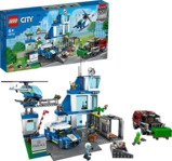 LEGO City 60316 Polizeistation Bausatz, Mehrfarbig