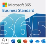 Microsoft 365 Business Standard, 12 Monate f&uuml;r 1 Nutzer (5 Ger&auml;te), Code in the box