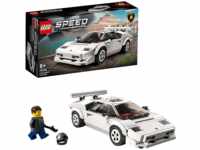 LEGO Speed Champions 76908 Lamborghini Countach Bausatz, Mehrfarbig