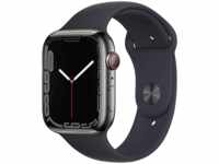 APPLE Watch Series 7 (GPS + Cellular) 45mm Smartwatch Fluorelastomer, 140 - 220 mm,