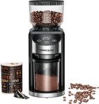 ROMMELSBACHER EKM 400 Kaffeem&uuml;hle Schwarz/Edelstahl 200 Watt, Kegelmahlwerk