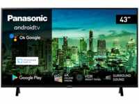 PANASONIC TX-43LXW704 LED TV (Flat, 43 Zoll / 109 cm, UHD 4K, SMART TV, Android)
