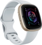 FITBIT Sense 2 Smartwatch Aluminium Elastomer, S/L, Blue Mist/Soft Gold
