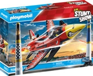 PLAYMOBIL 70832 Air Stuntshow D&uuml;senjet Spielset, Mehrfarbig