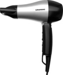 GRUNDIG HD 2200 Faltbarer Reisef&ouml;hn High gloss black/silver (1200 Watt)