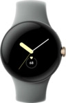 GOOGLE Pixel Watch LTE Smartwatch Edelstahl Fluorkautschuk, 130&ndash;210 mm, Champagne