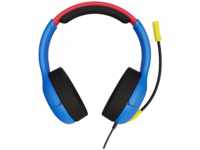 PDP LLC AIRLITE Kabelgebundenes Headset: Mario Dash, On-ear Gaming Headset Mehrfarbig